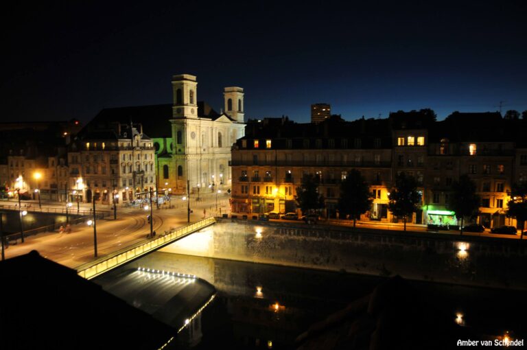 Besançon by night