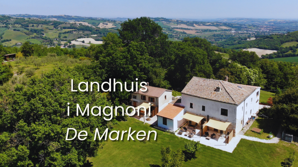 Roadtrip Italiƫ 9 Landhuis i Magnoni De Marken